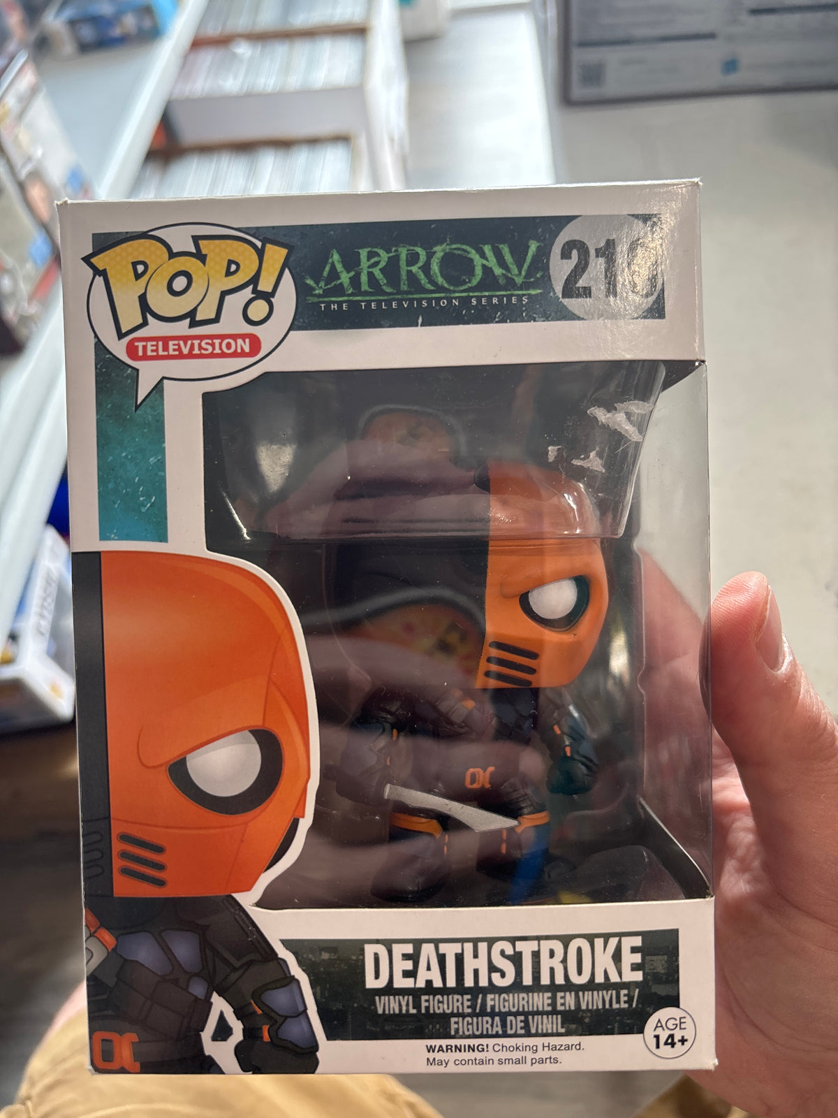 Dc Funko Pop : Green Arrow : Deathstroke #210