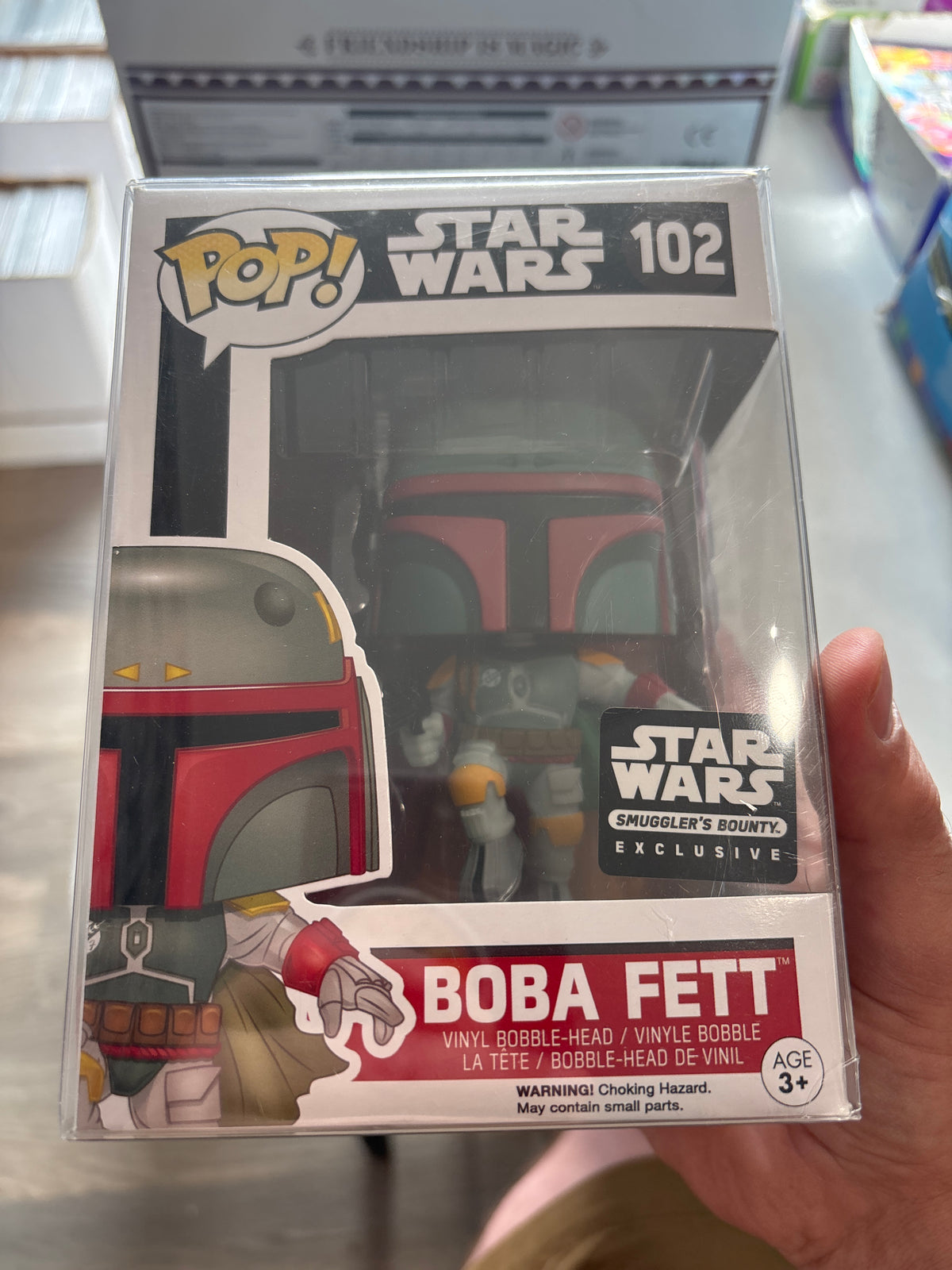 Funko Pop : Star wars : Boba Fett #102 Smugglers Bounty Exclusive