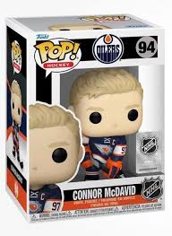 Nhl Funko Pop:  Connor Mcdavid #94  Edmonton Oilers Third Jersey