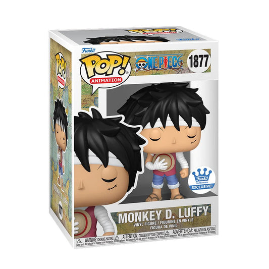 One Piece Funko Pop! Monkey D. Luffy #1877 Funko store Exclusive in Hard stack