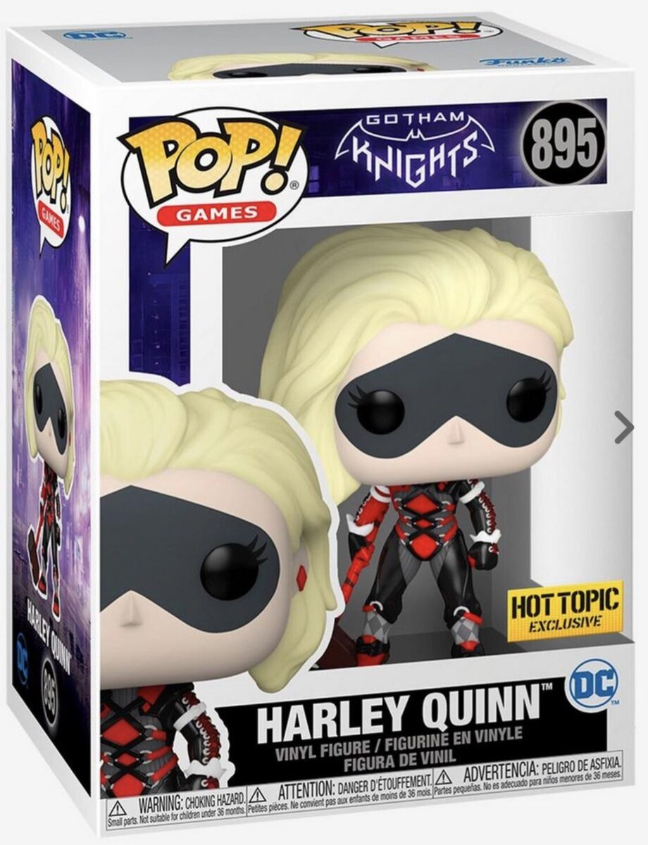 Funko Pop! DC Comics: FUNKO POP! GOTHAM KNIGHTS HARLEY QUINN #895 HOT TOPIC EXCLUSIVE