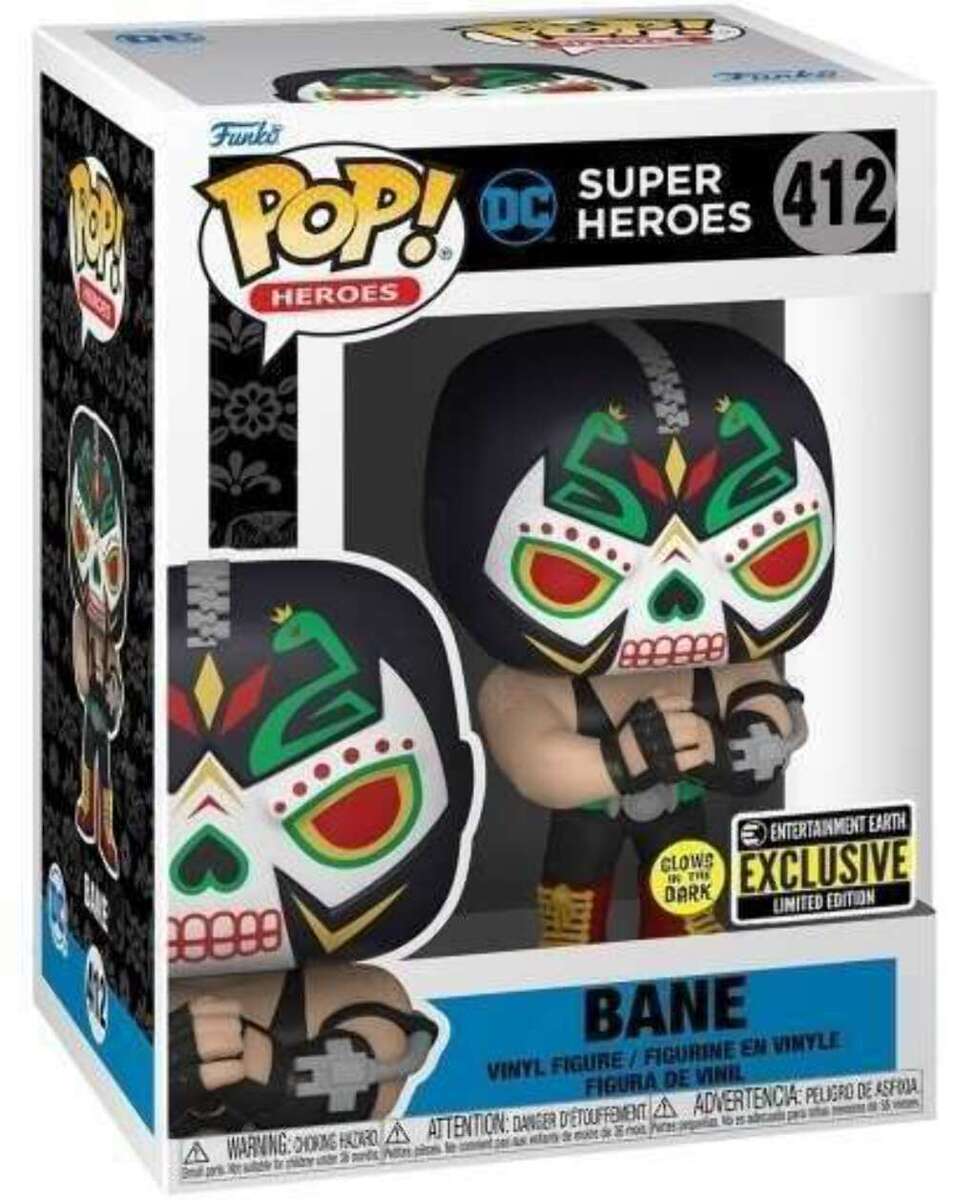 BANE #412 DIA DE LOS DC Entertainment Earth funko pop Batman