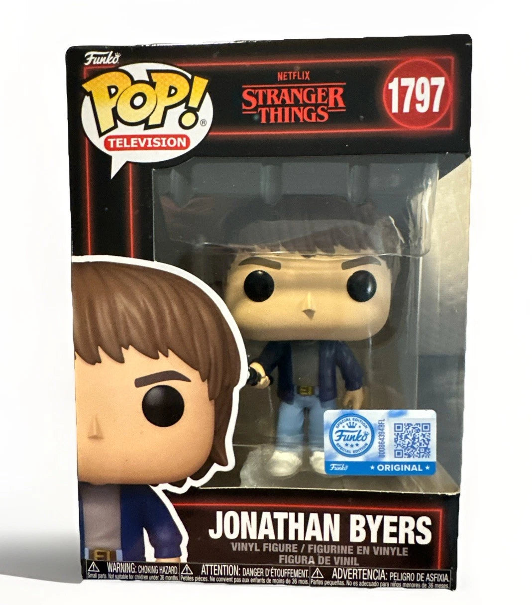 Funko Pop! Stranger Things Season 5 : Jonathan Byers #1797 Exclusive
