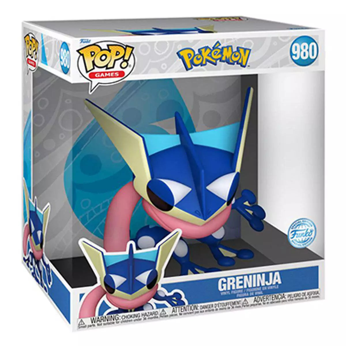 Funko Pop! Games: Pokemon: Greninja #980 Jumbo 10" Target Shared Exclusive
