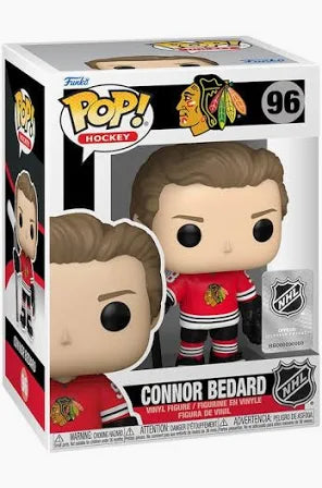 Nhl Funko Pop: Conner Bedard Chicago Blackhawks #96