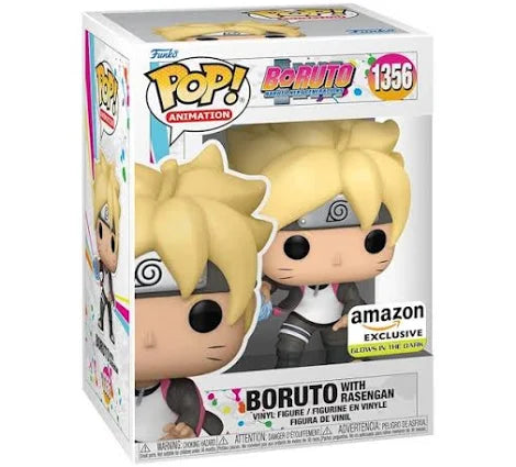 Boruto: Naruto Next Generations Pop! Boruto with Rasengan #1356 Amazon Exclusive GID