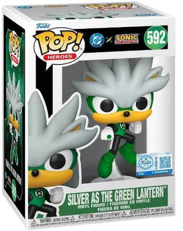 Sonic the Hedgehog Funko Pop! Silver as the Green Lantern #792 Target Exclusive