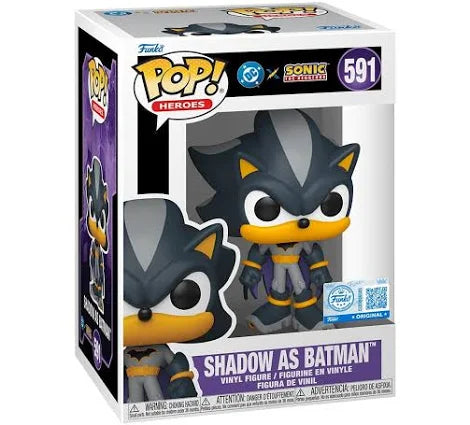 Sonic the Hedgehog Funko Pop! Shadow as Batman #591 Target Exclusive