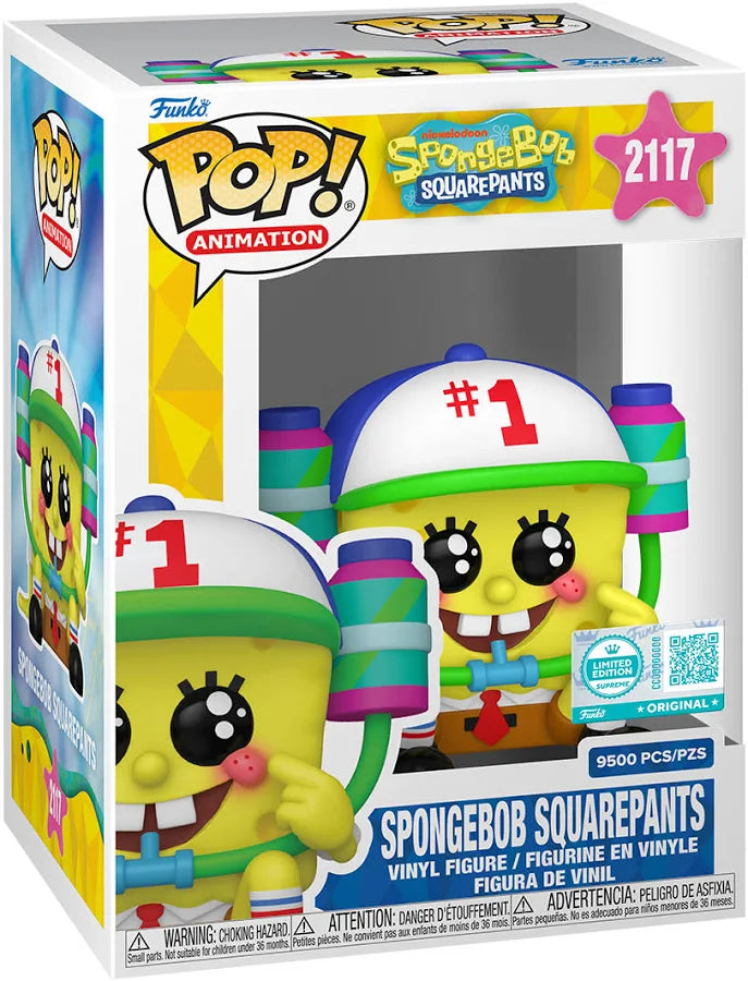 Funko Spongebob Squarepants : LE Hot topic Exclusive 9500 Spongebob Squarepants #2117