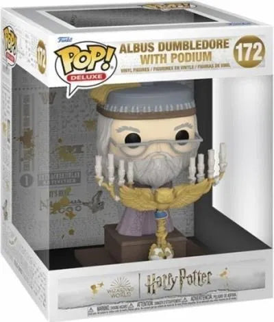 Funko Pop Deluxe Harry Potter Dumbledore with Podium #172