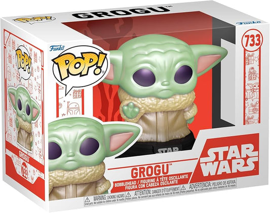 Funko Christmas Pop!  Star Wars Mandalorian : Grogu #733