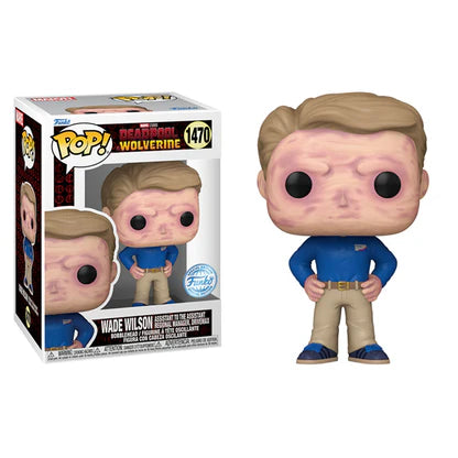 Marvel Pop! Wade Wilson Assistant to the Assistant Regional Manager, Drivemax #1470 Shared Exclusive