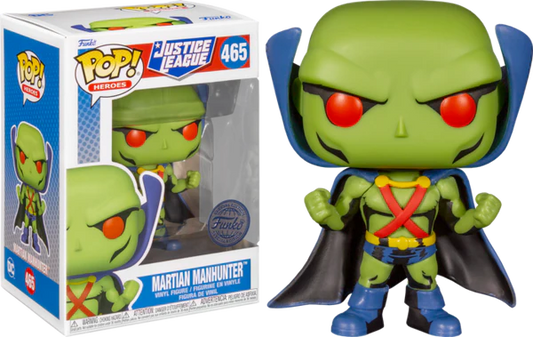 Funko Pop : DC: Martian Manhunter #465 Shared Exclusive Justice League