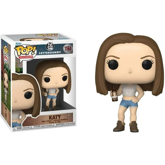 Funko POP Television: Letterkenny- Katy w/Puppers & Beer
