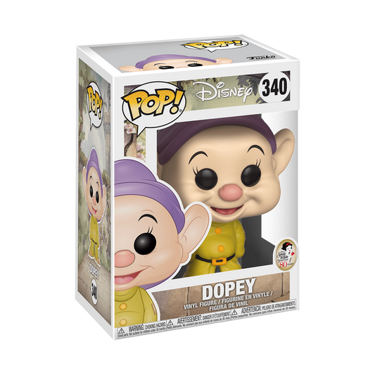 Funko Pop! Disney: Snow White & Seven Dwarves - Dopey #340