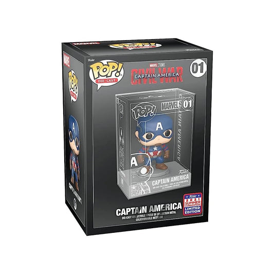 Funko Pop! Die Cast Captain America Marvel