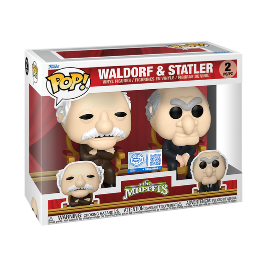 Funko Pop! Television: The Muppets - Waldorf & Statler 2 pack Exclusive