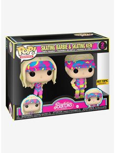 Barbie Pop! Skating Barbie & Skating Ken 2 pack Hot topic exclusive