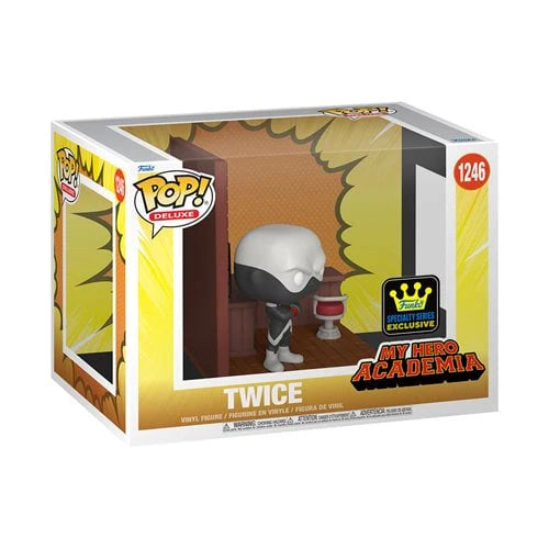 Funko Pop! ANIME MY HERO ACADEMIA TWICE HIDEOUT DELUXE SPECIALTY EXCLUSIVE #1246