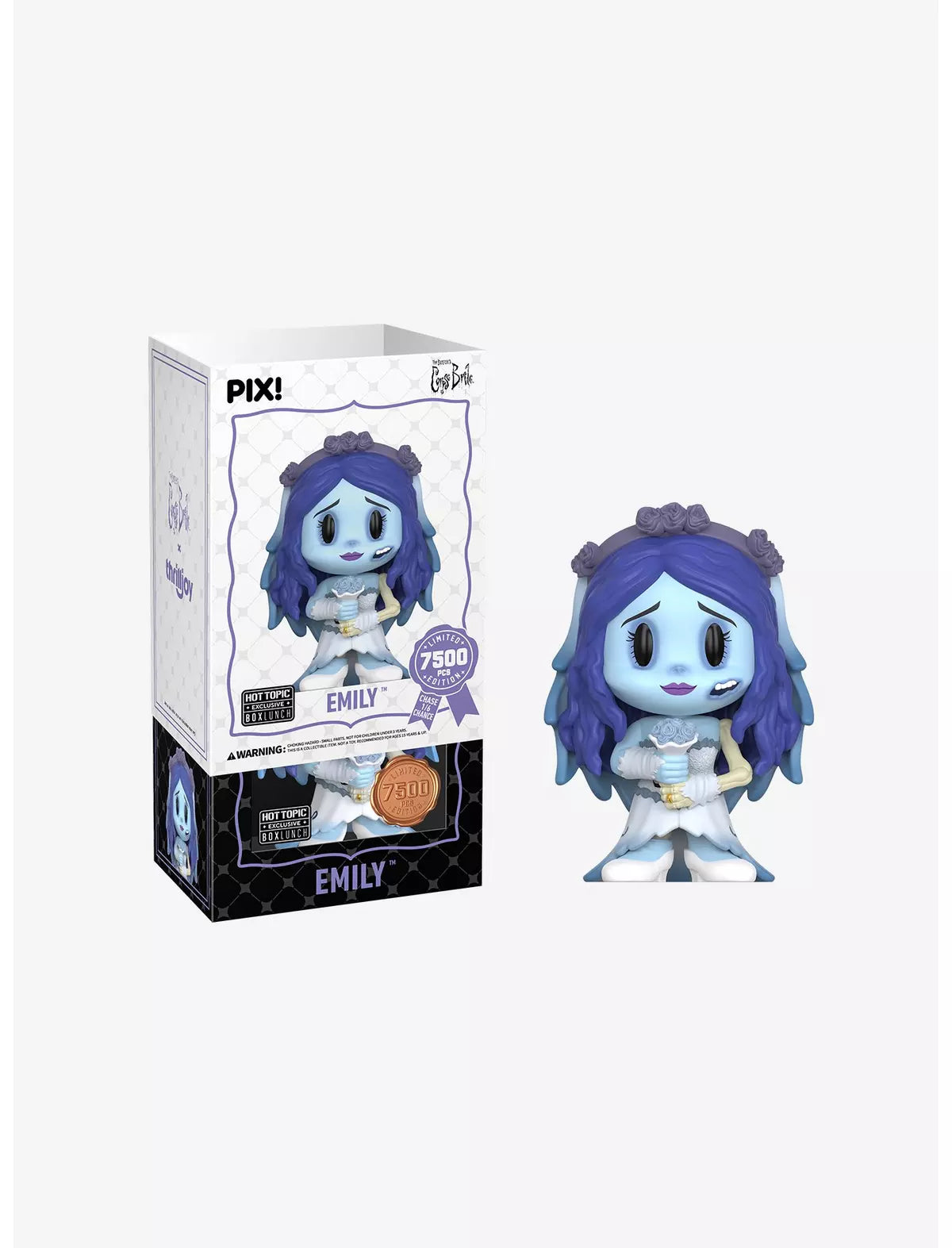 Thrilljoy :  Corpse Bride Pix! Emily Collectible Figure Hot Topic & BoxLunch Exclusive