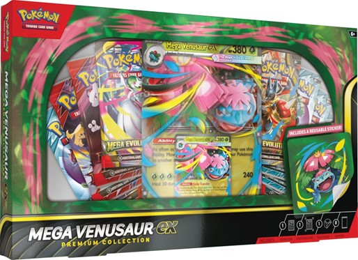 Pokemon Trading Card Game: Mega Venusaur EX Premium Collection