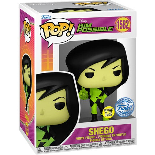 Kim Possible Pop!  Shego #1582 Shared Exclusive GID