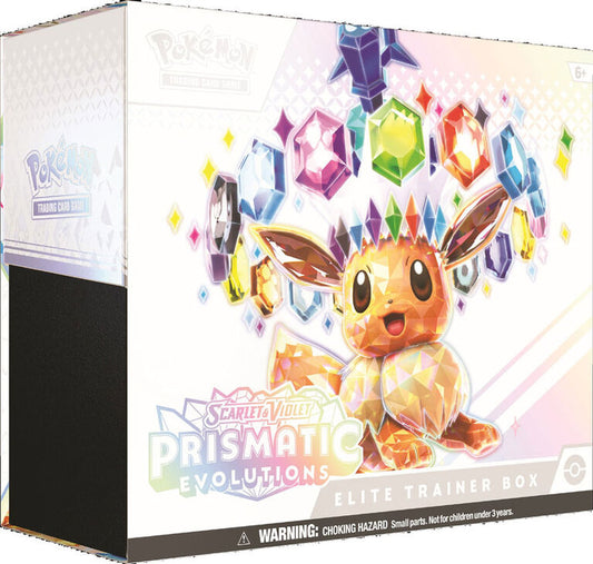 Pokémon TCG: Scarlet & Violet ETB -Prismatic Evolutions Elite Trainer Box - English Edition