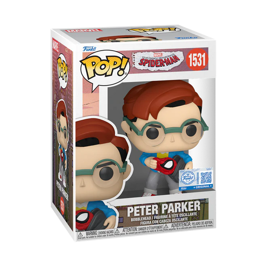 Marvel Pop! Friendly Neighborhood Spider-Man : Peter Parker #1531 Entertainment Earth Exclusive