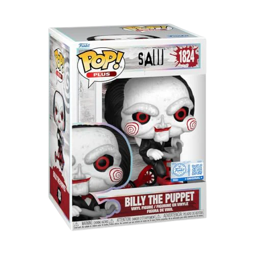 Funko Horror Pop! Saw Pop  Plus: Billy the Puppet #1824 Exclusive
