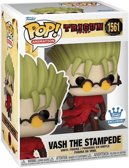Funko Pop! Trigun - VASH The Stampede with Punisher Cross Funko Store Exclusive #1561