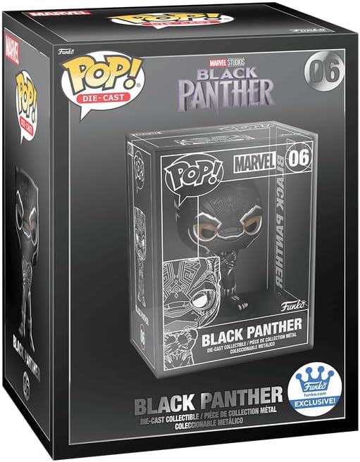 Funko Pop! Die Cast Black Panther Marvel