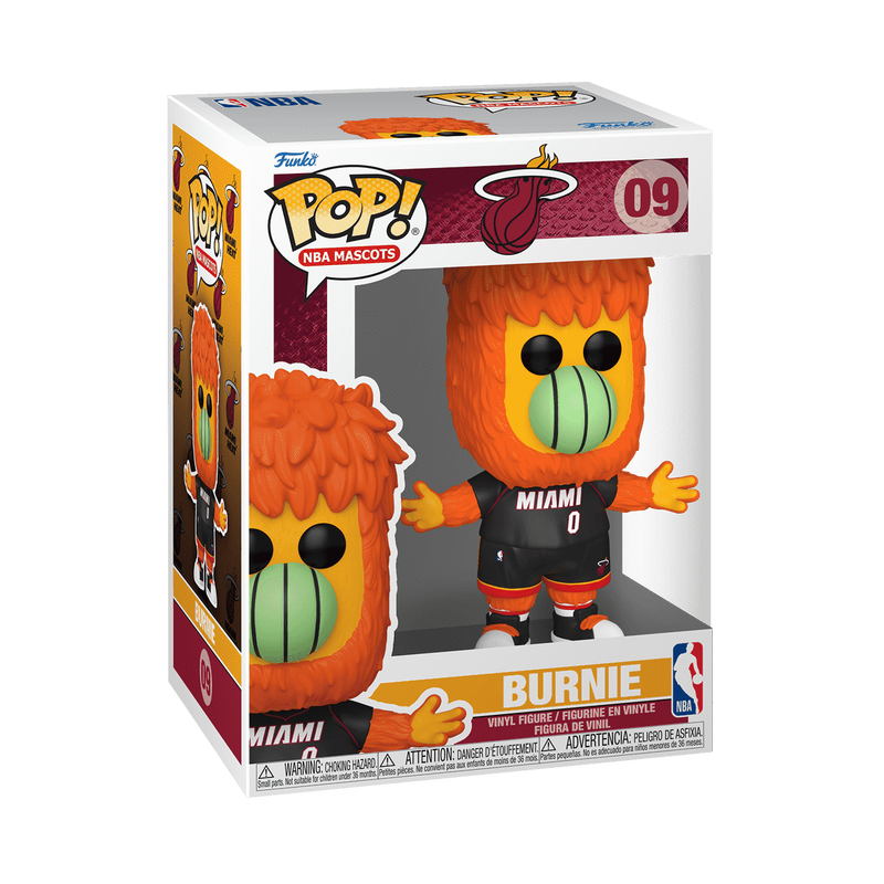 NBA Mascots Pop! Burnie Miami Heat