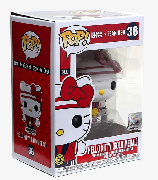 FunKo Pop! Sanrio: Hello Kitty - Olympics Gold Medal #36