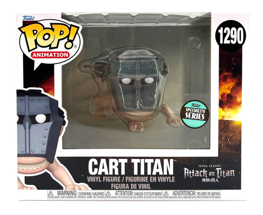 Funko Pop! Attack on Titan Cart Titan #1290 Funko Specialty Series Limited Ed  Sale
