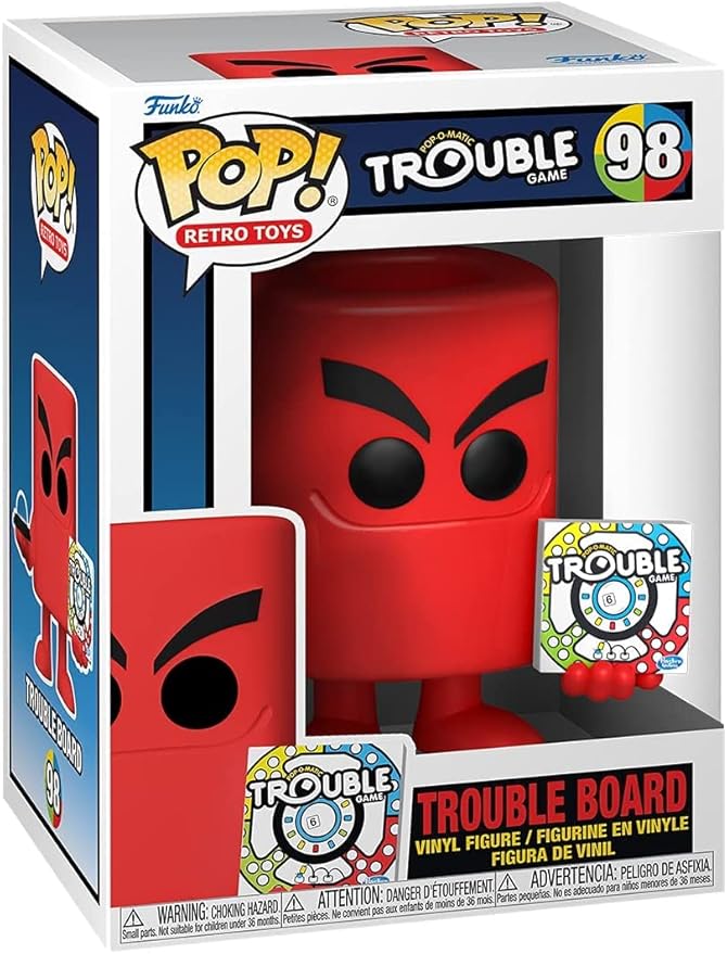 Funko Pop!  Retro Toys - Trouble - Trouble Board Game