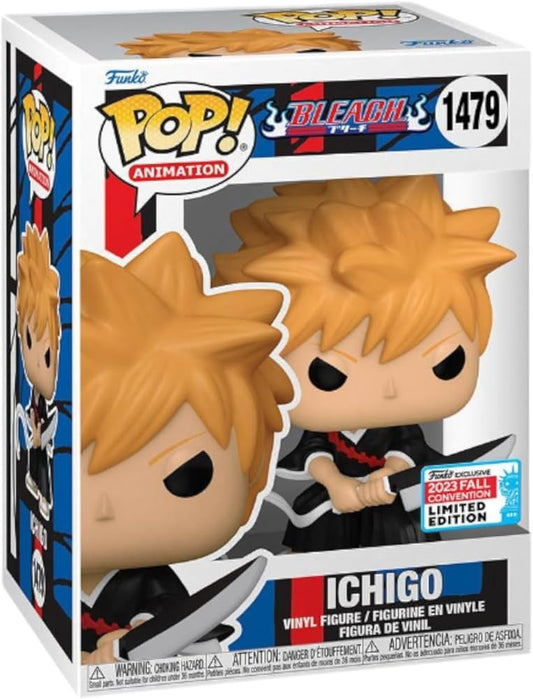 Funko Pop! Animation Bleach Ichigo Kurosaki #1479 NYCC 2023 Shared Exclusive