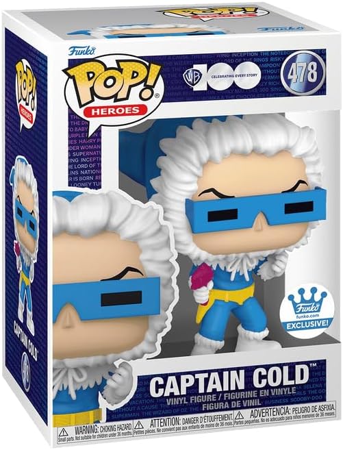Funko Pop! DC Comics: Captain Cold Funko Shop Exclusive Batman