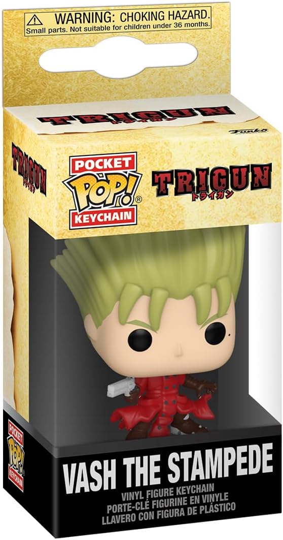 Funko Pop!  Keychain Trigun - VASH The Stampede