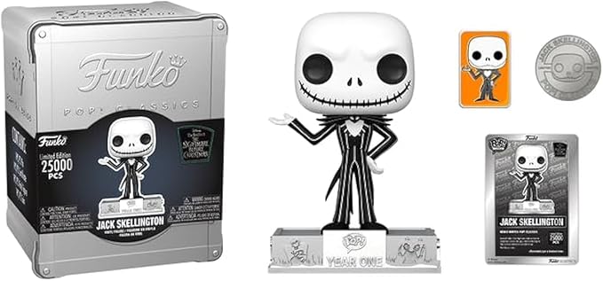 Funko Pop!  25th Anniversary Classics - Disney NBC Nightmare Before Christmas - Jack Skellington