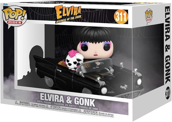 Funko Pop! Rides Deluxe: Elvira & Gonk #311