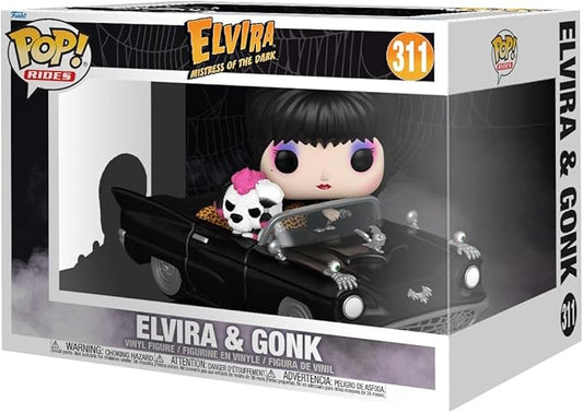 Funko Pop! Rides Deluxe: Elvira & Gonk #311