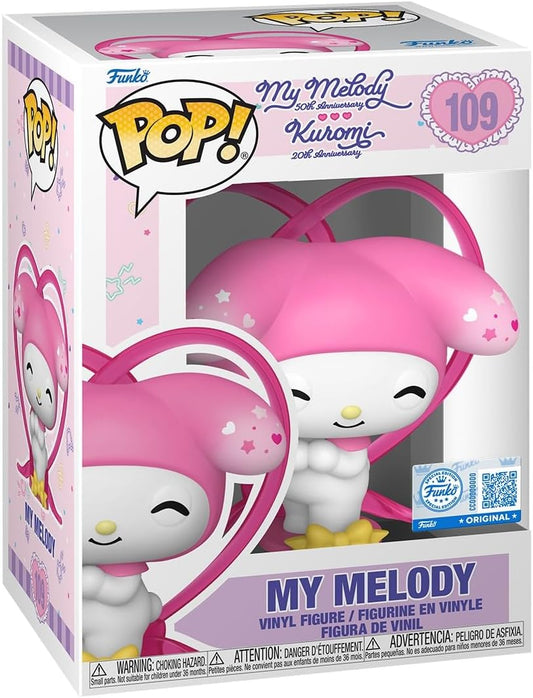 FUNKO POP!  Hello Kitty My Melody Kuromi : My Melody #109 Shared Exclusive