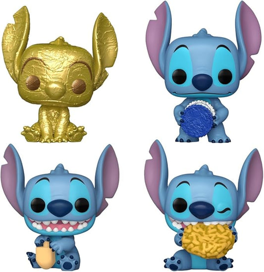 Funko Christmas Pop!  Disney Pocket  Dreidel Box  Lilo & Stitch 4-Pack