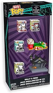 NBX Bitty Pop! Nightmare before Christmas xmas 6-Pack  Funko