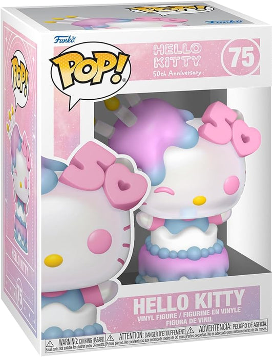 Funko Pop! Sanrio: Hello Kitty 50th Anniversary - Hello Kitty in Cake #75