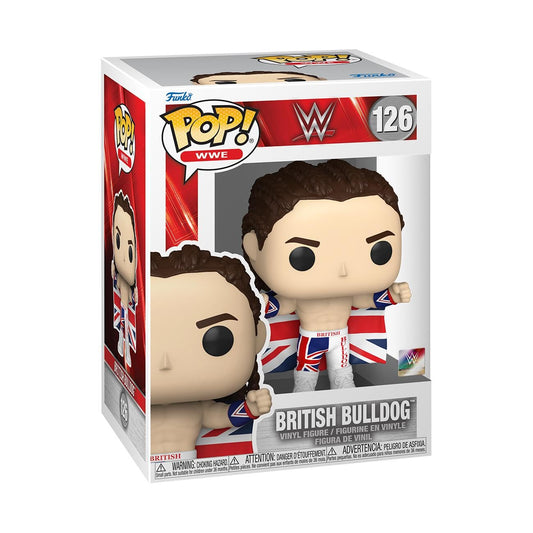 WWE Funko Pop :  British Bulldog #126
