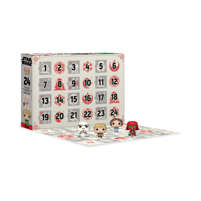 Star Wars Pocket Pop! Star Wars 24-Day Holiday Advent Calendar Funko