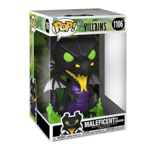 Funko POP Jumbo: Villains- Maleficent Dragon 10"Disney