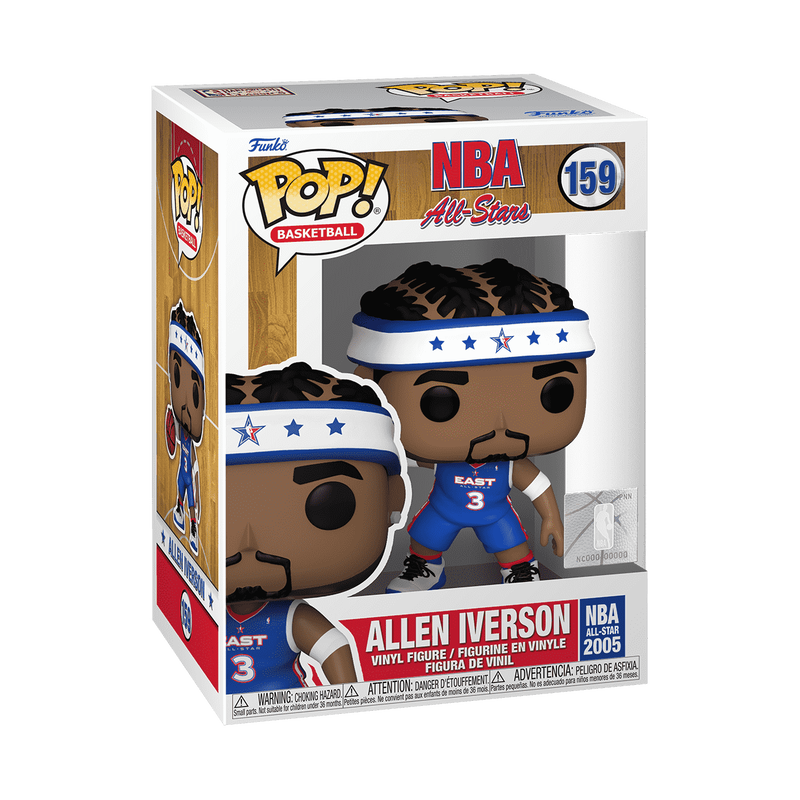 NBA Pop! Allen Iverson in 2005 All Star Uniform #159