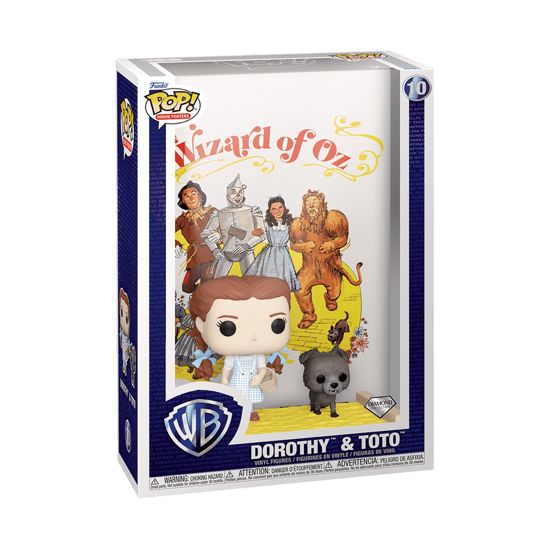 Funko Pop! Movie Poster: WB 100 - Wizard of Oz, Dorothy & Toto